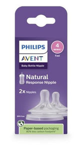 Response Nipple Flow 4 for 3M+, 2-pk E9J1 - product image 1