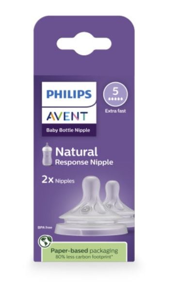 Response Nipple Flow 5 for 6M+, 2-pk Q7L6 - product image 1