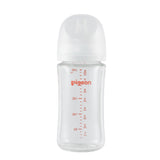 Glass Bottle with Silicone Nipple (M), 8-oz, 3 Months+ U0S5 - product image 1