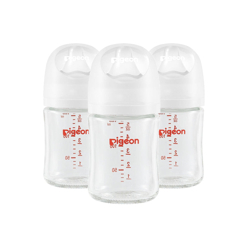 Glass Bottle with Silicone Nipple (SS), 5-oz, 0 Months+, 3-pk C9W2