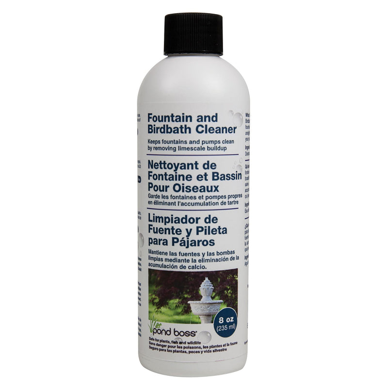 Fountain & Bird Bath Cleaner, 226.7 ml J1E4