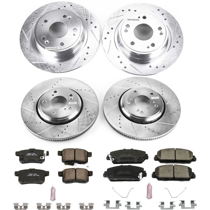 Z23 Evolution Sport Performance Brake Kit - Front & Rear (Part# K6000 - K16000) I1C9