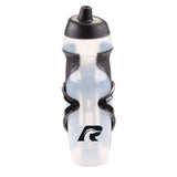 Easy-Squeeze Bike Water Bottle withCage/Holder, Transculent, 20.2-oz O2L5 - product image 1