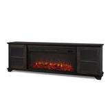 Flame Benjamin Landscape Electric Fireplace TV Stand, 81-in, 1500W, Includes Remote Control, Weathered Wood L0Q9 - product image 1