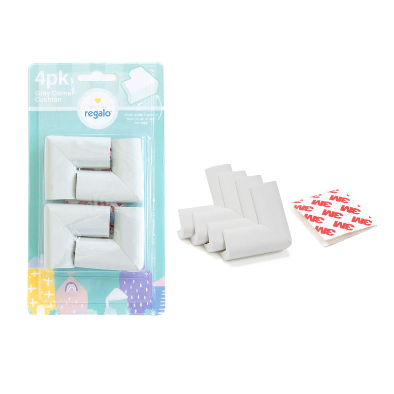 Child-Proofing Furniture Edge Cushion Bundle, Grey, 16-ft Z5D2