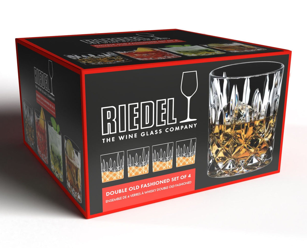 Double Old Fashioned (DOF) Glass Whiskey Tumbler, Clear, 10.4-oz, 4-pk P1V1 - product image 2