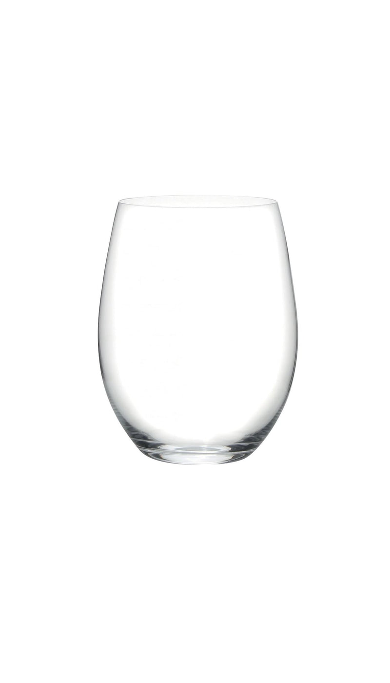 Stemless Cabernet Wine Glass/Tumbler Set, Clear, 4-pk I1O0