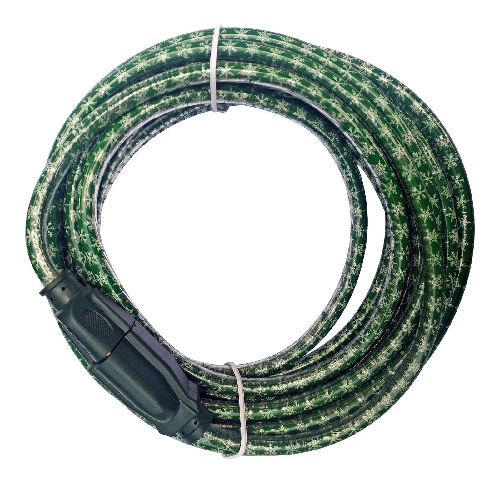 1-Outlet Green Extension Cord with Snowflake, 7.5-m B2P2 - product image 1