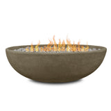 Oval Concrete Propane Fire Pit in Glacier Gray, 48-in G8H3 - product image 1