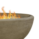 Oval Concrete Propane Fire Pit in Glacier Gray, 48-in G8H3 - product image 2