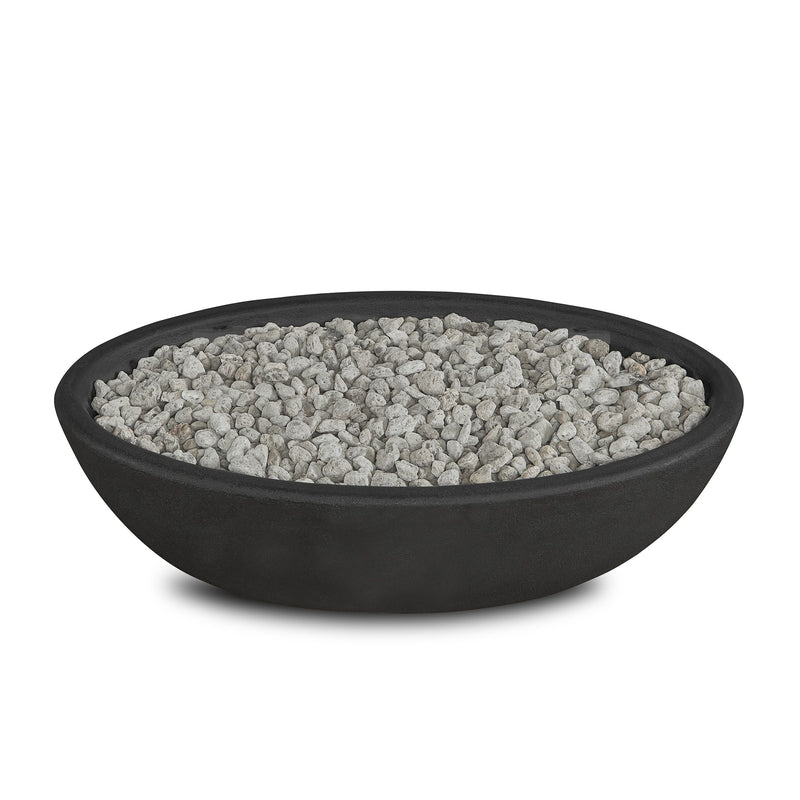 Oval Concrete Propane Fire Pit in Shale, 48-in R3Q1