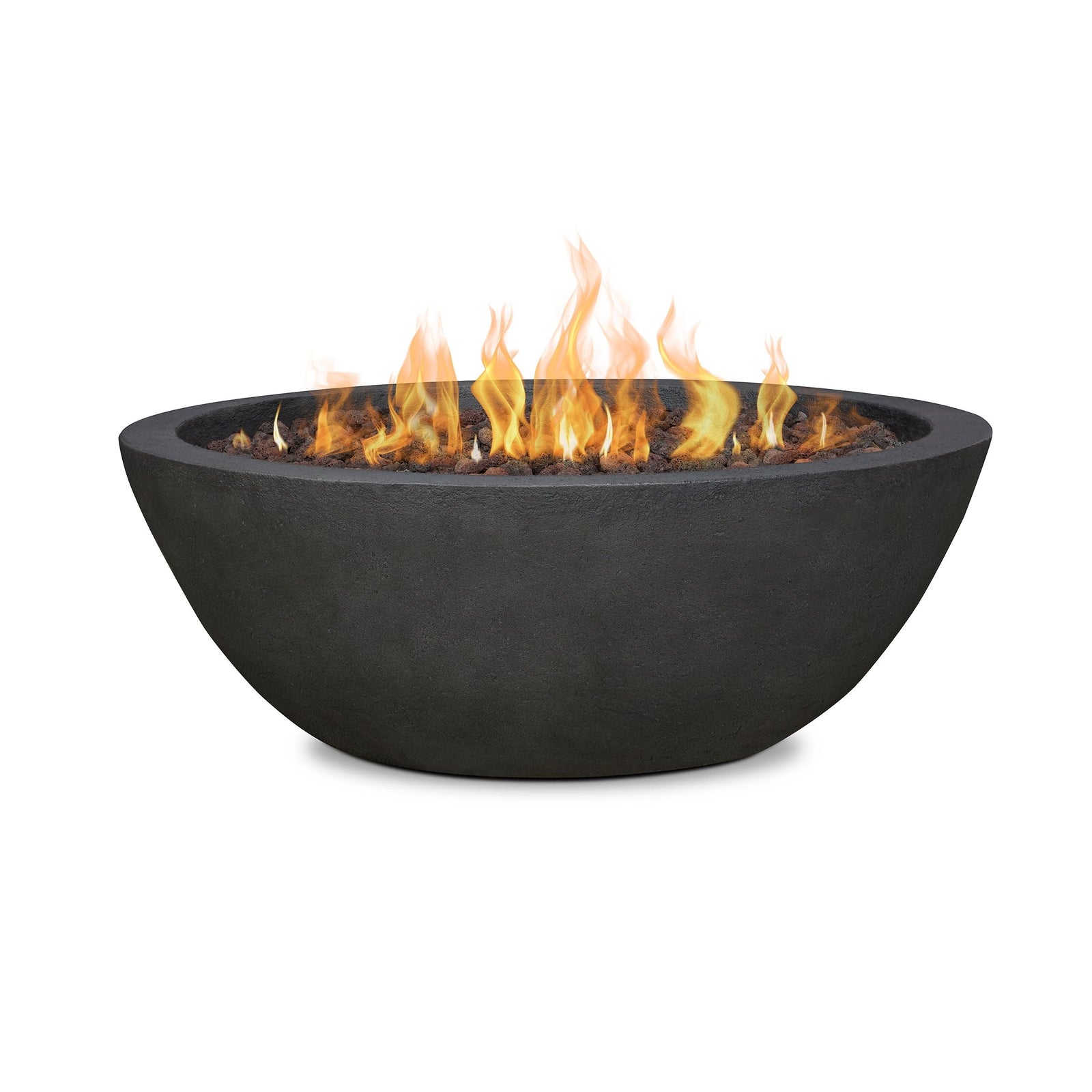 Round Concrete Gas Fire Pit in Shale, 36-in H4E5 - product image 2