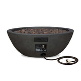 Round Concrete Gas Fire Pit in Shale, 36-in H4E5 - product image 3