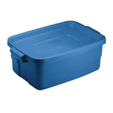 Roughneck Stackable Storage Box with Lid, 11-L, Blue B4N4 - product image 1