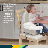 Easy Care Taupe Swing Tray Booster Seat S0G2 - product image 1