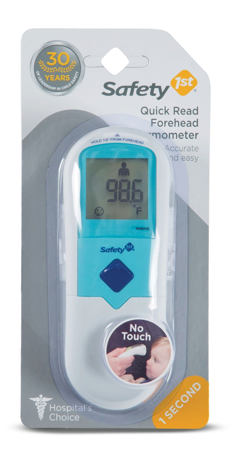 Quick Read Forehead Thermometer, Blue G6Z5