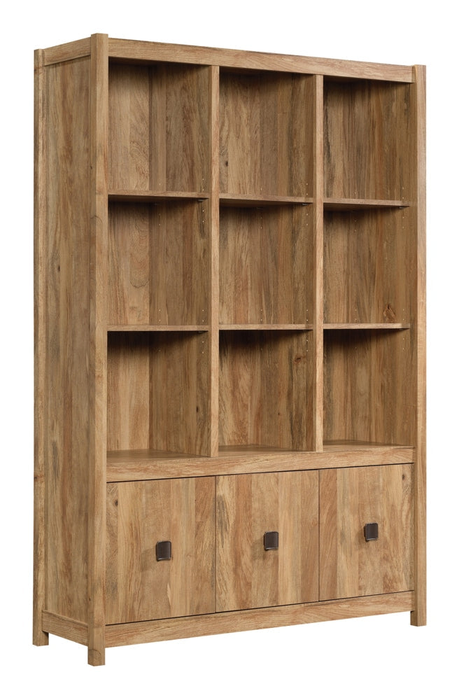 Cannery Bridge 3-Door Bookcase/Bookshelf Storage Cabinet, Sindoori Mango Finish X7A6 - product image 1