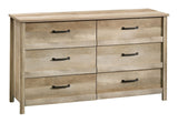 Cannery Bridge 6-Drawer Double Dresser/Chest Bedroom Storage, Lintel Oak Finish Y6L3 - product image 1