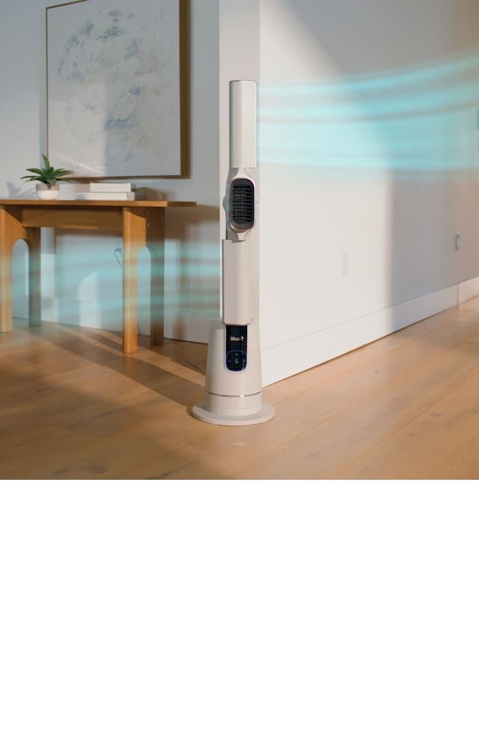 TurboBlade Cool + Heat Oscillating Tower, 2-in-1 Bladeless Fan & Heater, with Remote Control, Black Z1A4 - product image 8