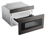 Black Stainless Steel Microwave Drawer Oven, 24-in N9B7 - product image 5