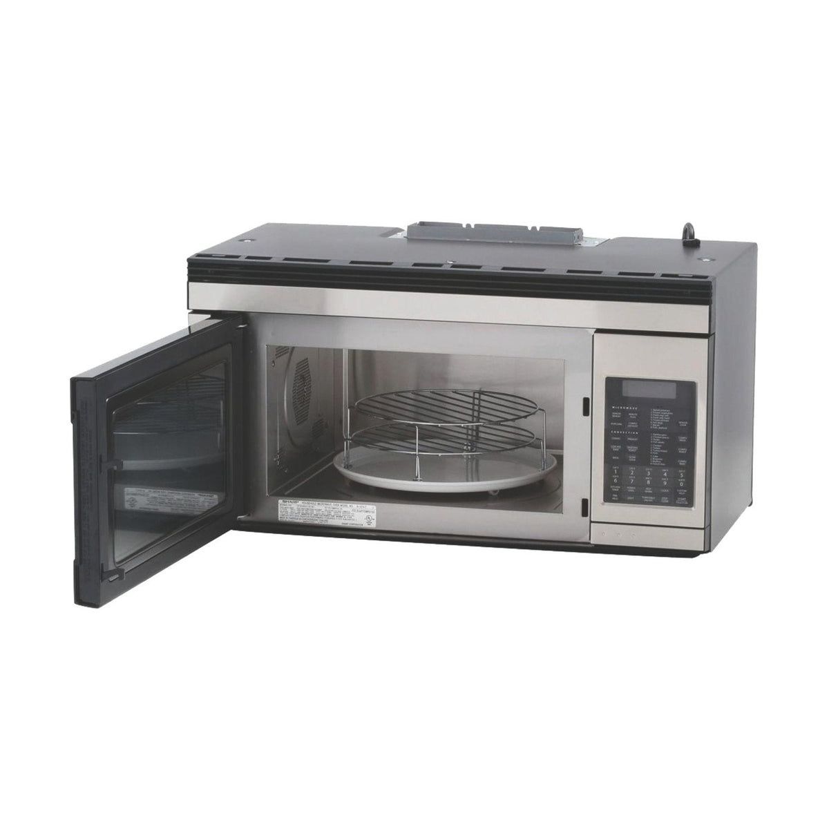 Carousel Over-the-Range Microwave Oven, 1.1-cu-ft H0Z5 - product image 3
