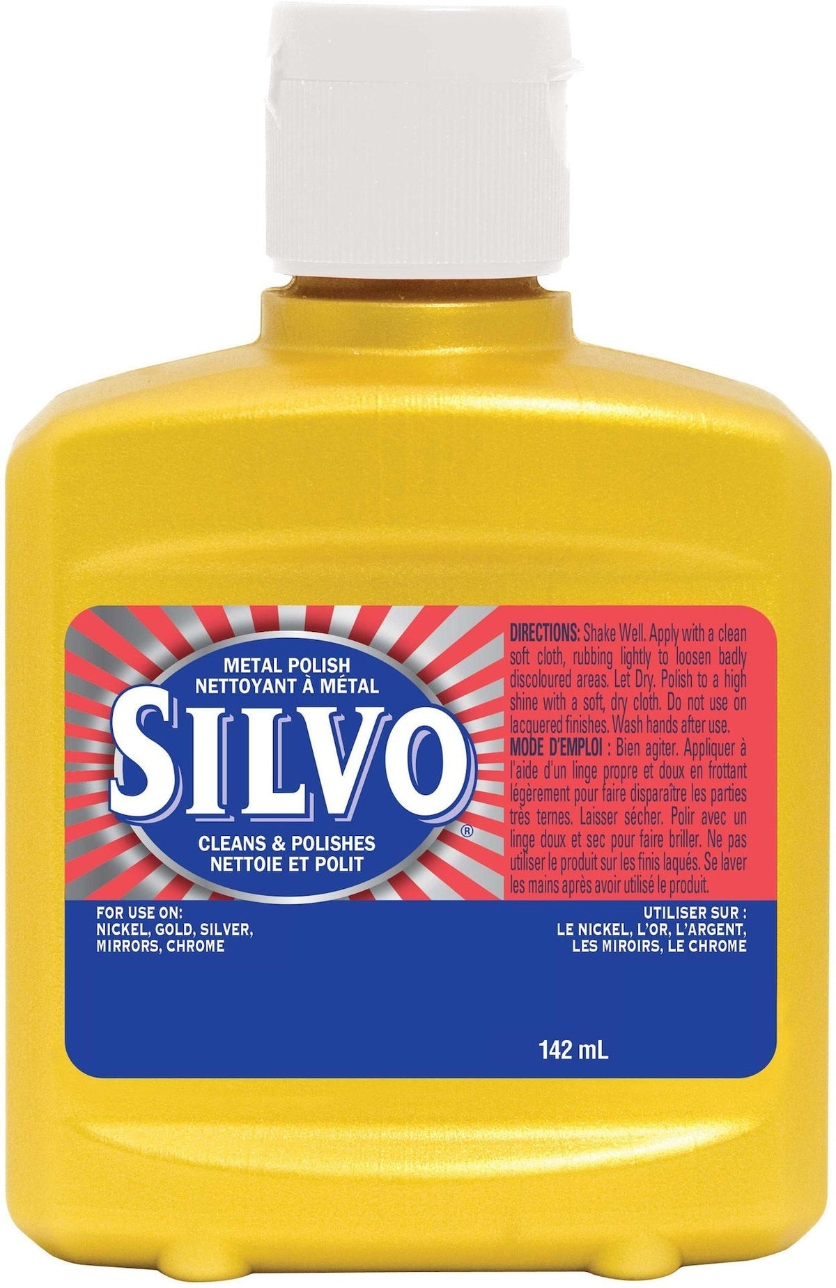 Metal Polish, Cleans & Polishes Nickel, Gold, Silver, Mirrors & Chrome, 142-mL Q5G4 - product image 1