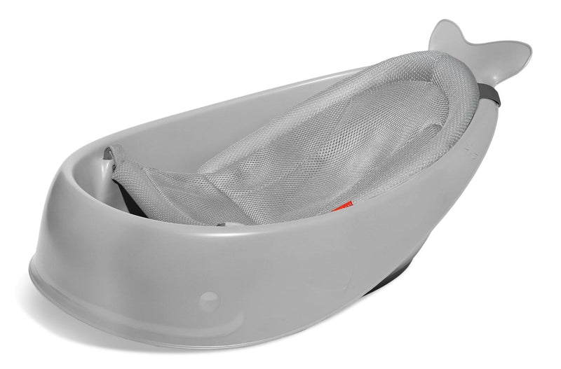 MOBY Smart Sling 3-Stage Baby Tub, Grey E4C7