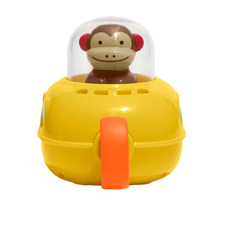Zoo Pull & Go Monkey Submarine Bath Toy R0E1