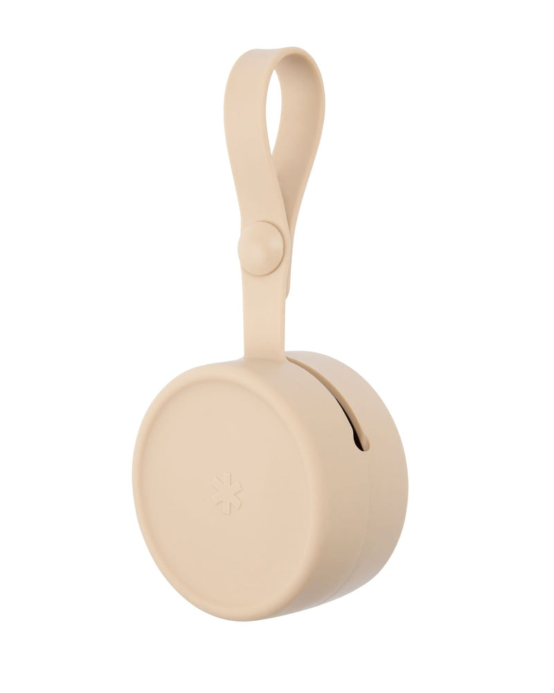 Silicone BPA-Free Pacifier Case, Beige H2V4