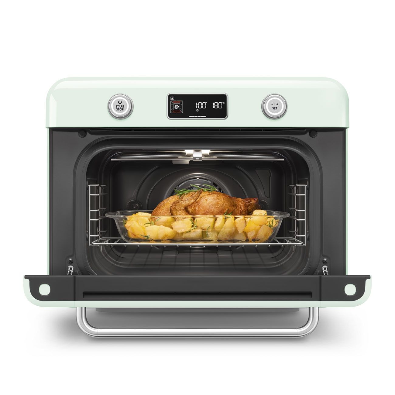 Combi Multifunction Steam Oven with Airfry, Pastel Green P2B8 - product image 7