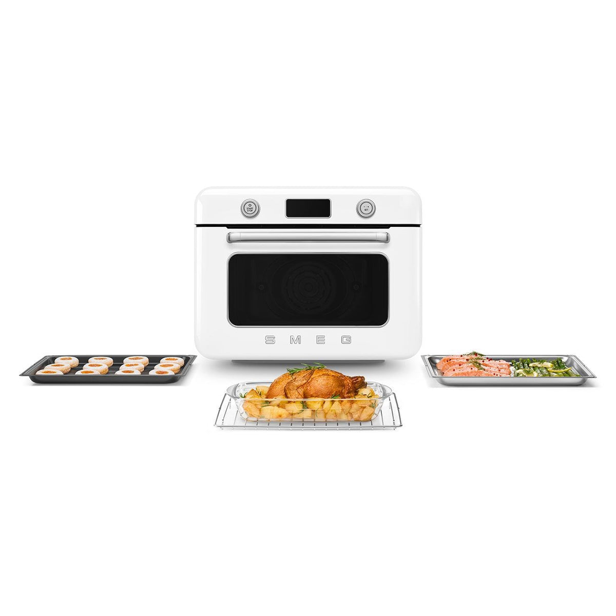 Combi Multifunction Steam Oven with Airfry, White B0H2 - product image 8