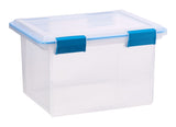 Clear Storage Box with Gasketed Lid, 30-L O4A2 - product image 2
