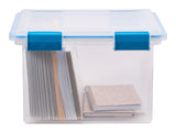 Clear Storage Box with Gasketed Lid, 30-L O4A2 - product image 3