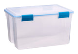Clear Storage Box with Gasketed Lid, 51-L A4W7 - product image 2