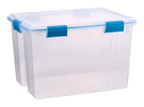 Clear Storage Box with Gasketed Lid, 76-L F0H2 - product image 2