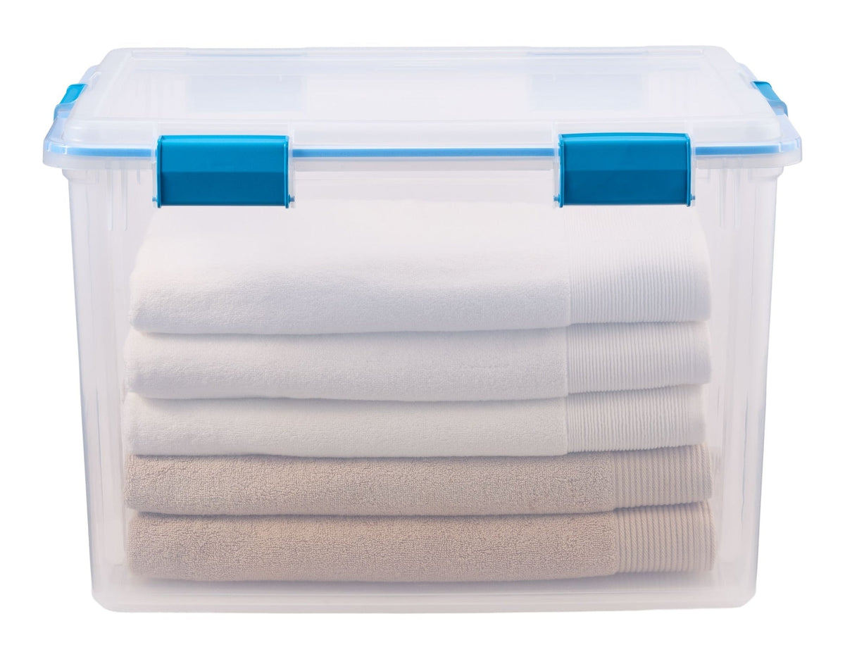 Clear Storage Box with Gasketed Lid, 76-L F0H2 - product image 3