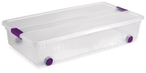 ClearView Latch Wheeled Underbed Storage Box, 57-L T9Z3 - product image 1