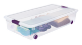 ClearView Latch Wheeled Underbed Storage Box, 57-L T9Z3 - product image 2