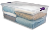ClearView Storage Box with Latched Lid, 104-L E4A8 - product image 3