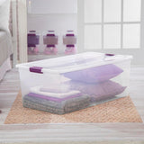 ClearView Storage Box with Latched Lid, 104-L E4A8 - product image 6