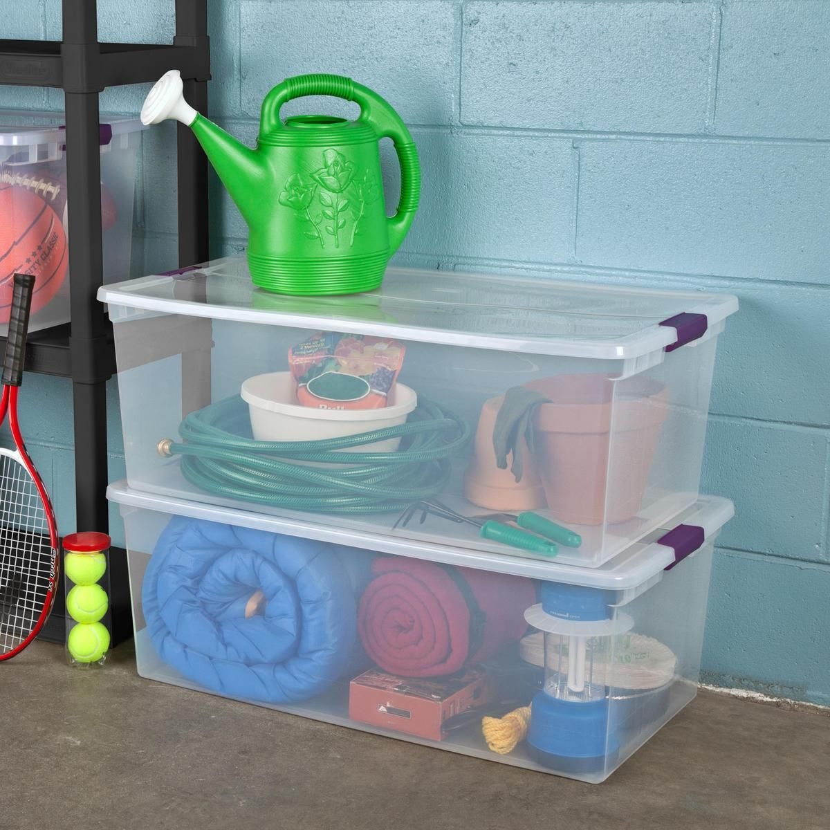 ClearView Storage Box with Latched Lid, 104-L E4A8 - product image 8