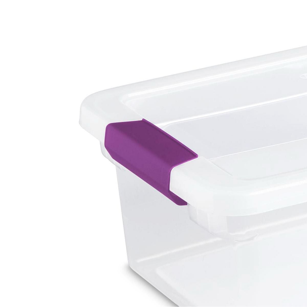 ClearView Storage Box with Latched Lid, 14-L I8C8 - product image 5