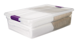 ClearView Storage Box with Latched Lid, 30-L D5L9 - product image 1
