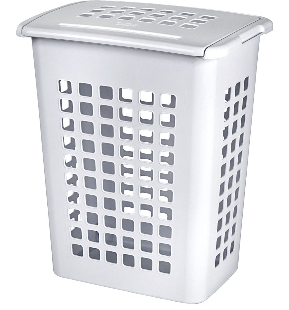 Rectangular Laundry Hamper, 19.1 L x 13.75 W x 22.9-in H, 62 L Capacity B1Y3 - product image 1