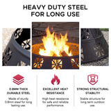 Shelton Fire Ring, Black D3O2 - product image 6