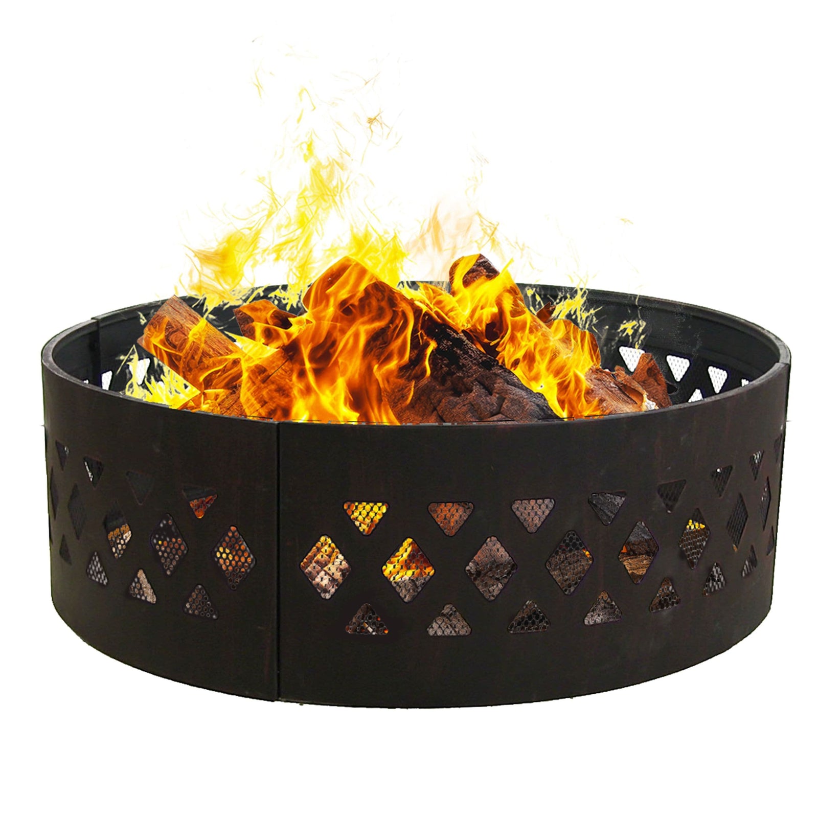 Decor Cut Out Wood-Burning Fire Ring, 36-in W1Y1 - product image 3