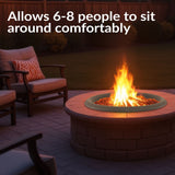 Decor Replacement Fire Pit Bowl, Black, 32-in K6Y6 - product image 5