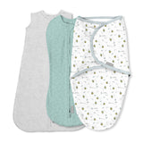 Comfort Easy Change Swaddle, Little Bees, Small/Medium, 3-pk P0P5 - product image 1