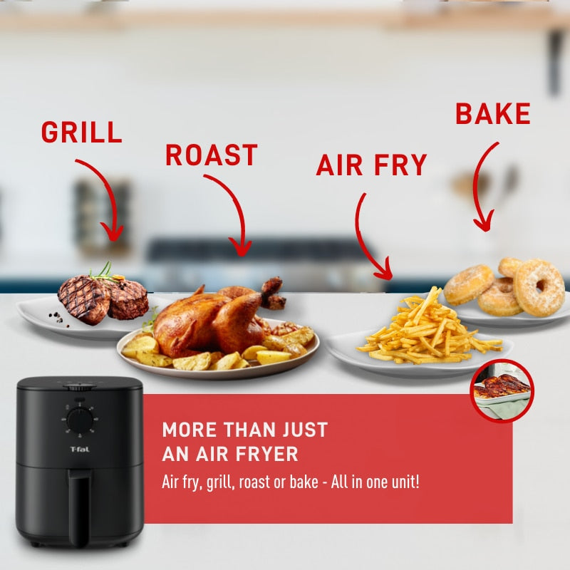 Easy-Fry Compact Air Fryer with Non-Stick Basket, 3.69-qt T5I8 - product image 5