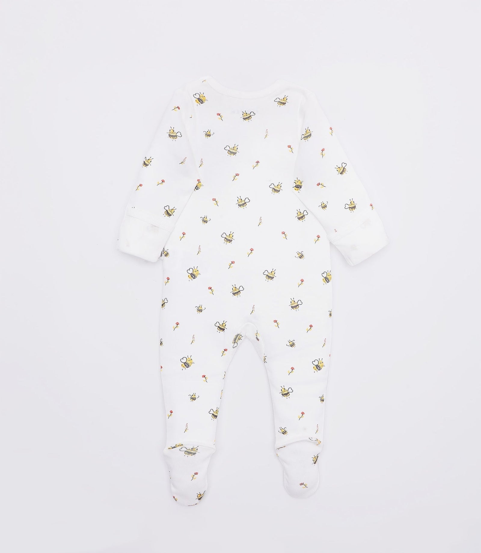 The Elk Baby Bee Print Premium Organic Cotton Zippy, Various Sizes T1Q3 - product image 1